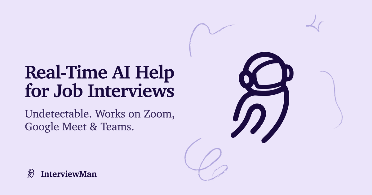 InterviewMan screenshot